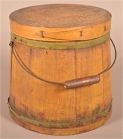 Antique Softwood Mincemeat Canister.