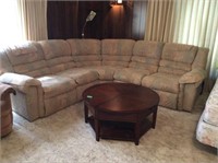 5 pc sectional W/recliners (not coffee table)