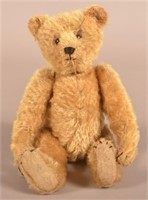 Antique Steiff Blonde Mohair Teddy Bear.