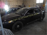 2013 Ford Taurus Police interceptor Sedan,