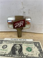 Vintage Schlitz beer advertising tap knob