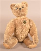 Antique American Brown Mohair Teddy Bear.