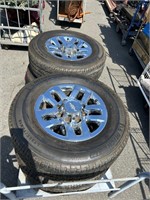 4pc Michelin Tires LT265/70R18 LTX A/T2