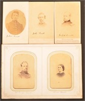 Fine Group of Civil War CDV's of the Buell Family.