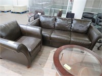 3PC LEATHER SEATING