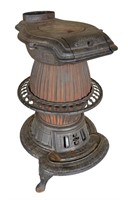 The Keeley Stove Co. No. Belle 10 pot belly stove