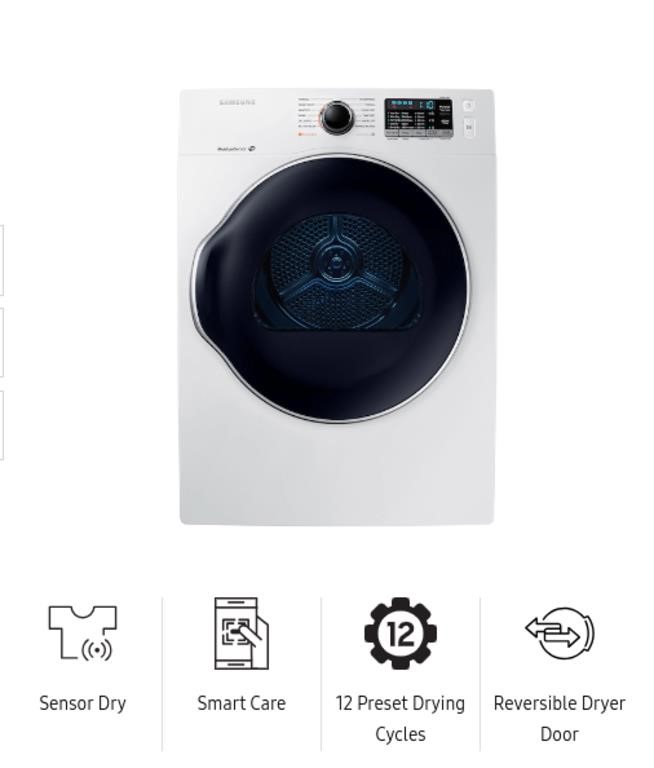 Samsung 4.0 cu. ft. Dryer with Sensor Dry