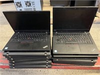 Police Auction: 10 Ibm Lenovo L - 480 Laptops