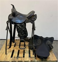 (2) Saddles with Stand