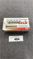 50 ROUNDS , 9mm Luger, 115 GR FMJ Non-Corrosive
