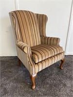 Thomasville Upholstered Wingback Arm Chair