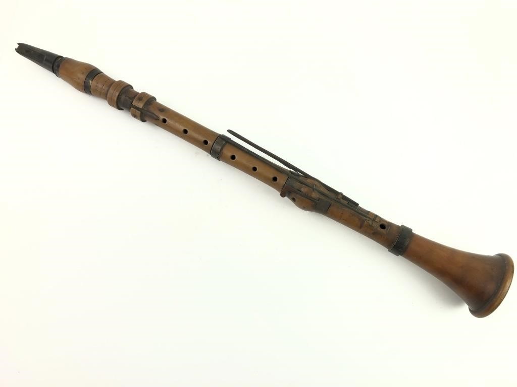 Antique Wooden Clarinet by Haseneier (Germany)