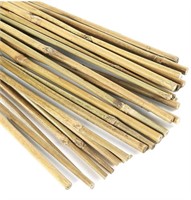 20 Pcs Natural Bamboo Stakes New
