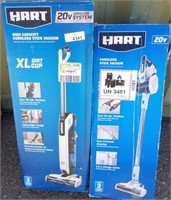 Hart High Capacity Stick Vacuum & Cordless Stick