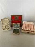 Jewelry boxes. Set of 4