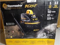 Vacmaster Beast 5gal  Wet/dry Vac