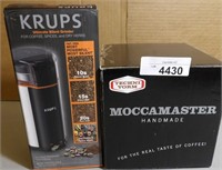 Krups Coffee Grinder & Techni Vorm Moccamaster