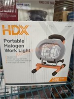 HDX Portable Halogen Work Light