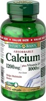 SEALED-Nature's Bounty Calcium Pills supplement
