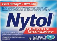 SEALED-Nytol Extra Strength Quick Gels