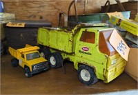 Tonka dump truck, Buddy L dump truck