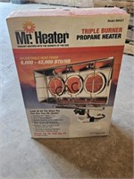 New Mr. Heater Triple Burner Propane Heater