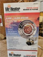 Lot of 2 Mr. Heater Propane Heater 8K-14K BTU/HR