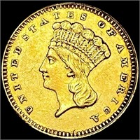 1866 Rare Gold Dollar HIGH GRADE