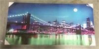 New York City canvas wall art 47in x 23.5in