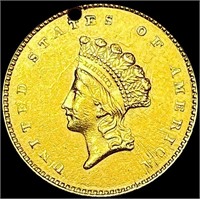 1855 Rare Gold Dollar HIGH GRADE