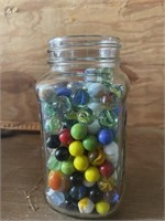 1 Jar of marbles