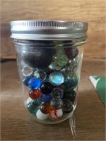 1 Jar of marbles