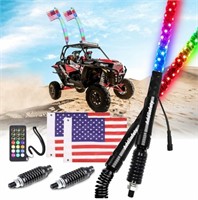 AddSafety  6FT RF Remote Control RGB LED Whips