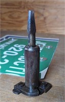 Antique hollow auger tenon cutter