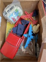 Assorted Old Toys.