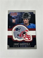 2014 Score Jimmy Garoppolo Helmet Rookie Card