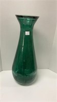 Flashed Glass floor vase 23.5’’ tall