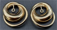 Pair 14kt Gold Earring Jackets