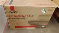 4 burner gas grill