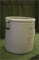 20-Gallon Large Wing Red Wing Crock w/Handles NO C