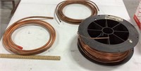 Copper wire & tubing-unknown length