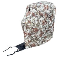 Single person folding chair hunting blind
