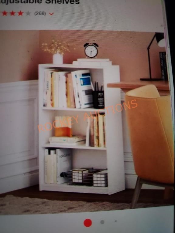 Furinno 40.3" 3-Shelf Bookcase