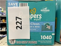 Pampers wipes 1040 ct