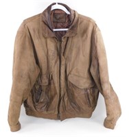 Leather Jacket - Size L
