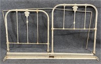 Antique Metal Twin Size Bed