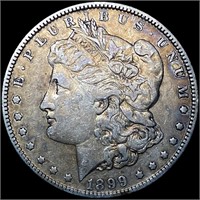 1899-O Micro O Morgan Silver Dollar NEARLY