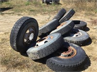 9 Semi Truck Tires
