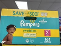 Pampers  164 diapers size 3