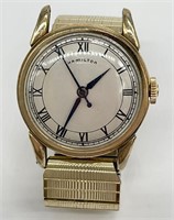 18k Gold Filled Hamilton Wrist Watch